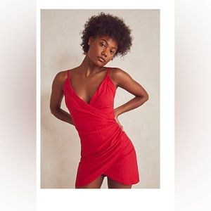 Free people red dress